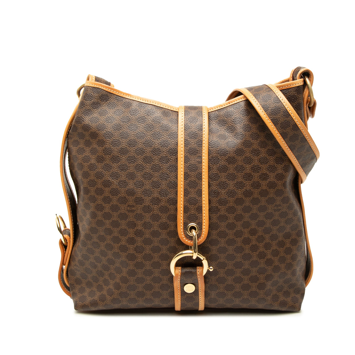Celine Macadam Coated Canvas Crossbody