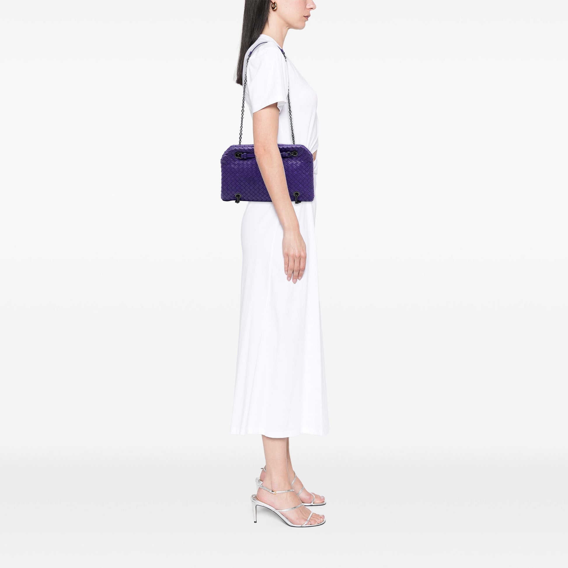 Bottega Veneta Nappa Intrecciato Duo Shoulder Bag