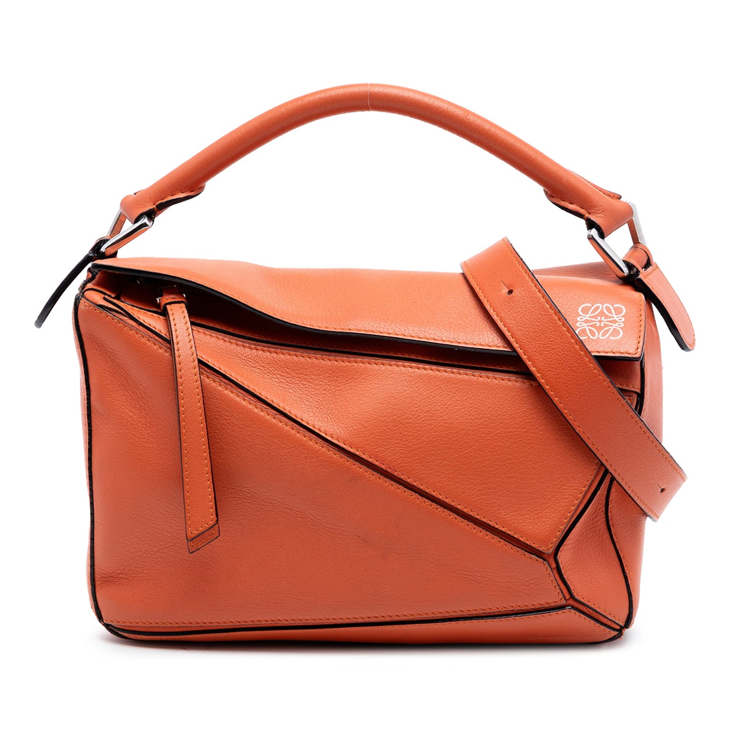 LOEWE Small Calfskin Puzzle Satchel