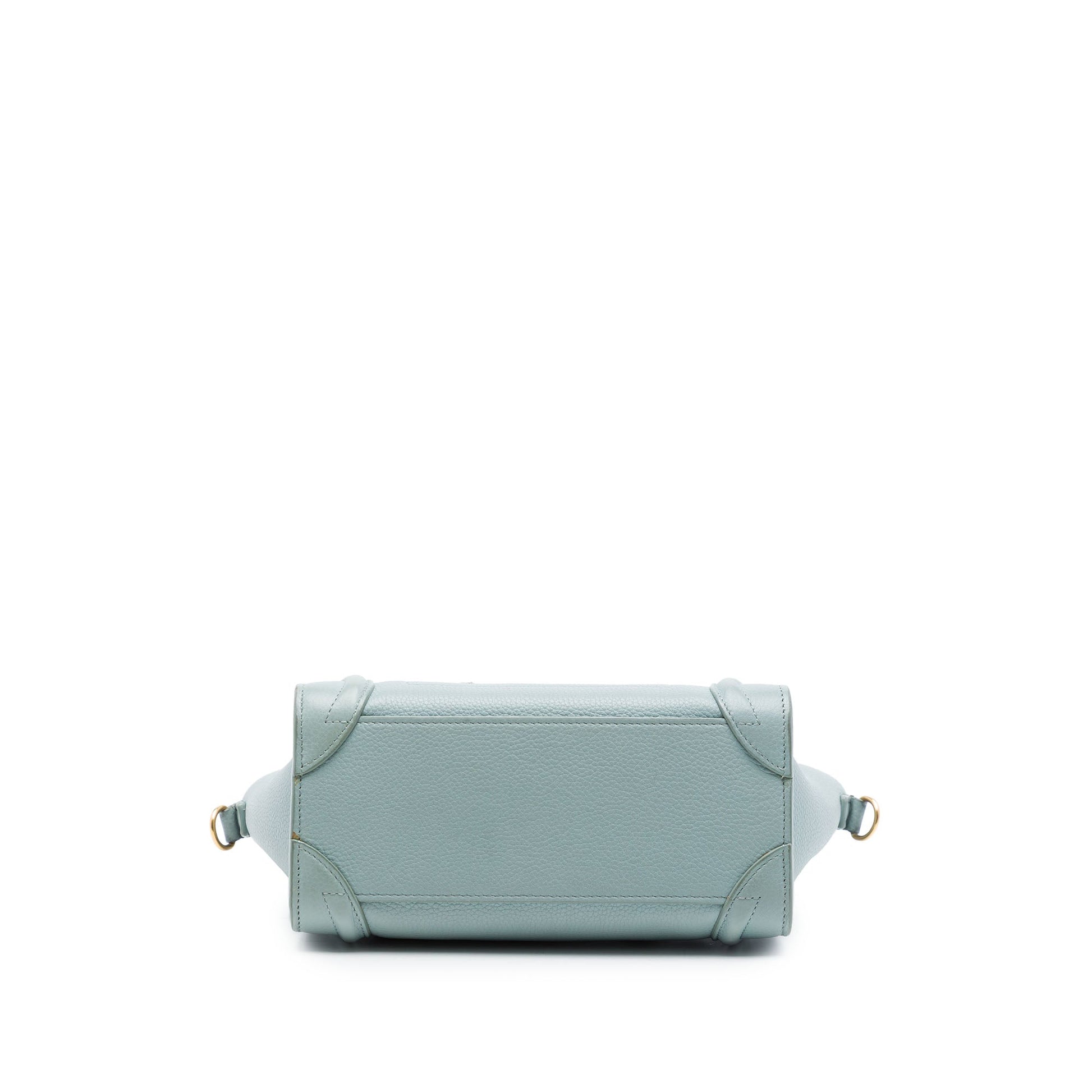 Celine Nano Leather Luggage Tote