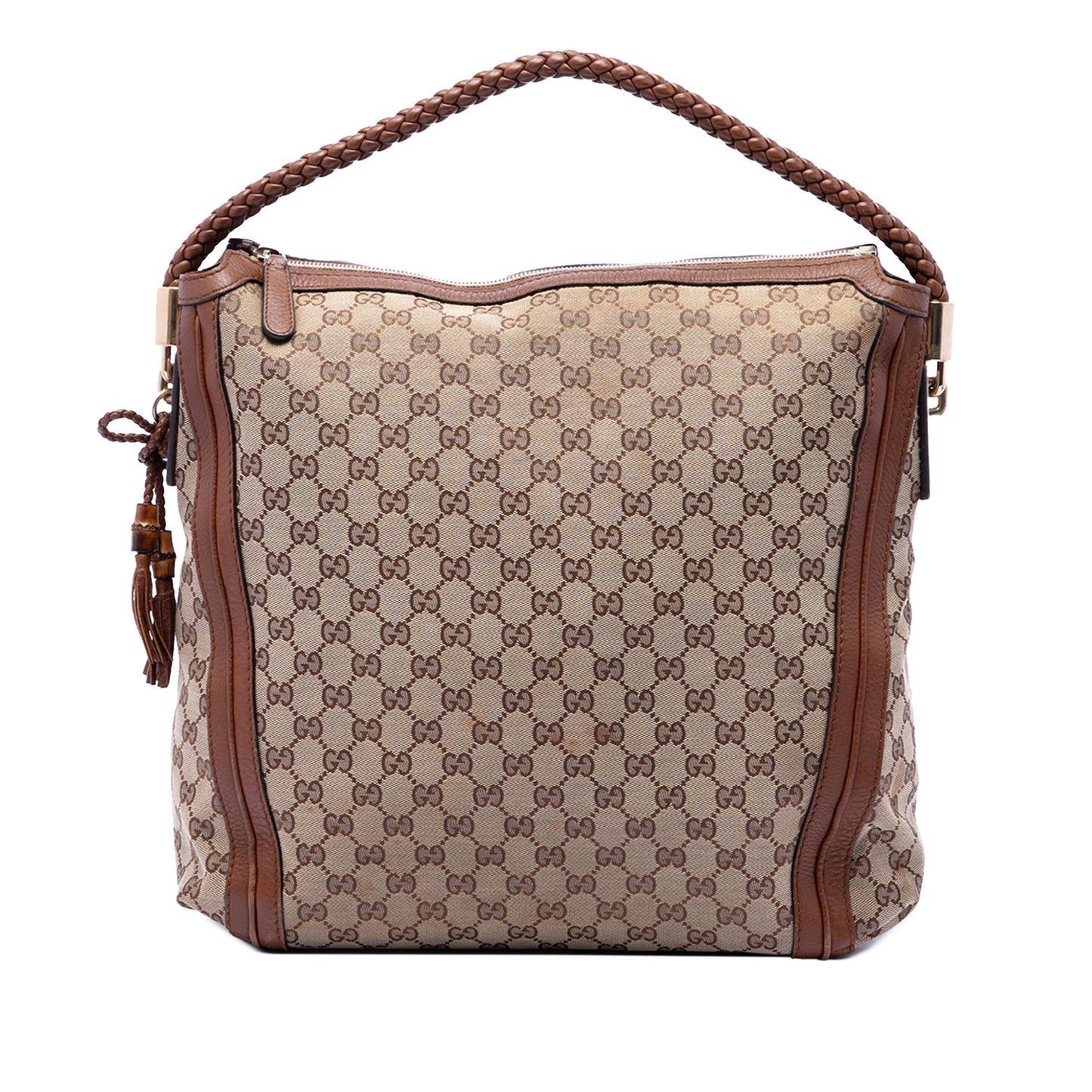 Gucci Large GG Canvas Bella Tote