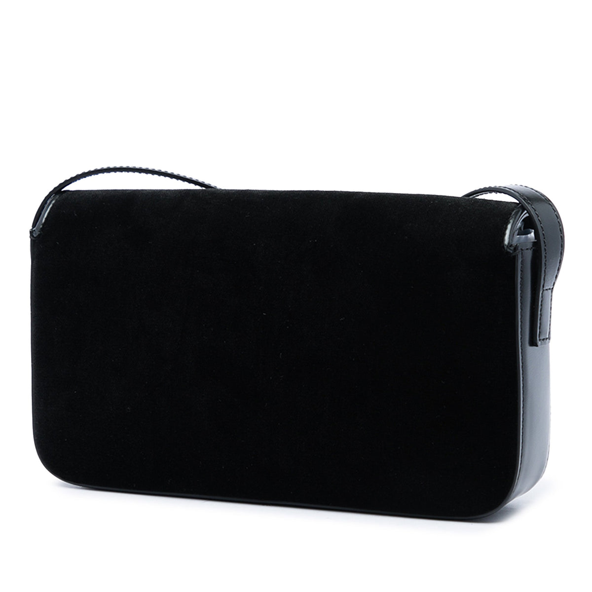 Celine Velvet Claude Shoulder Bag