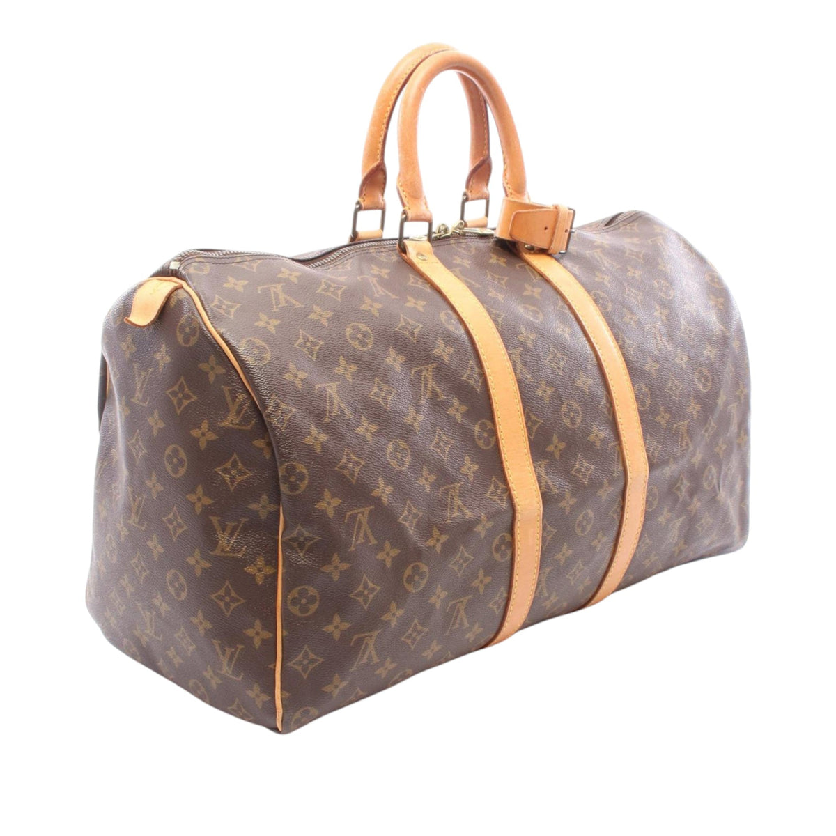 Louis Vuitton Monogram Keepall 50 — Brown