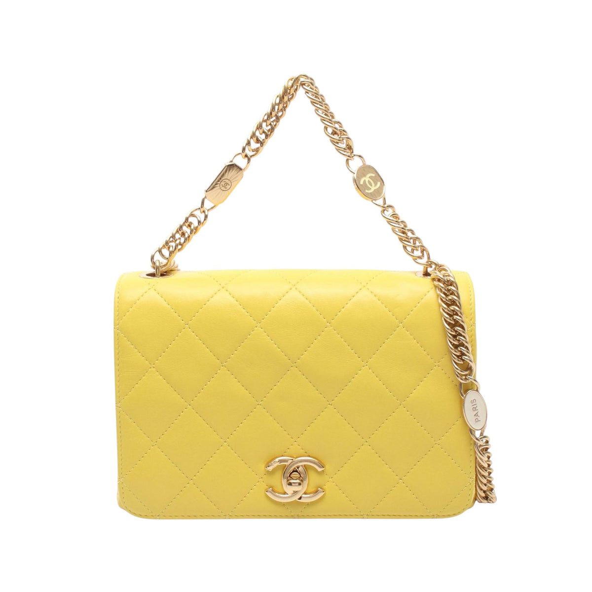 Chanel CC Quilted Lambskin Full Flap