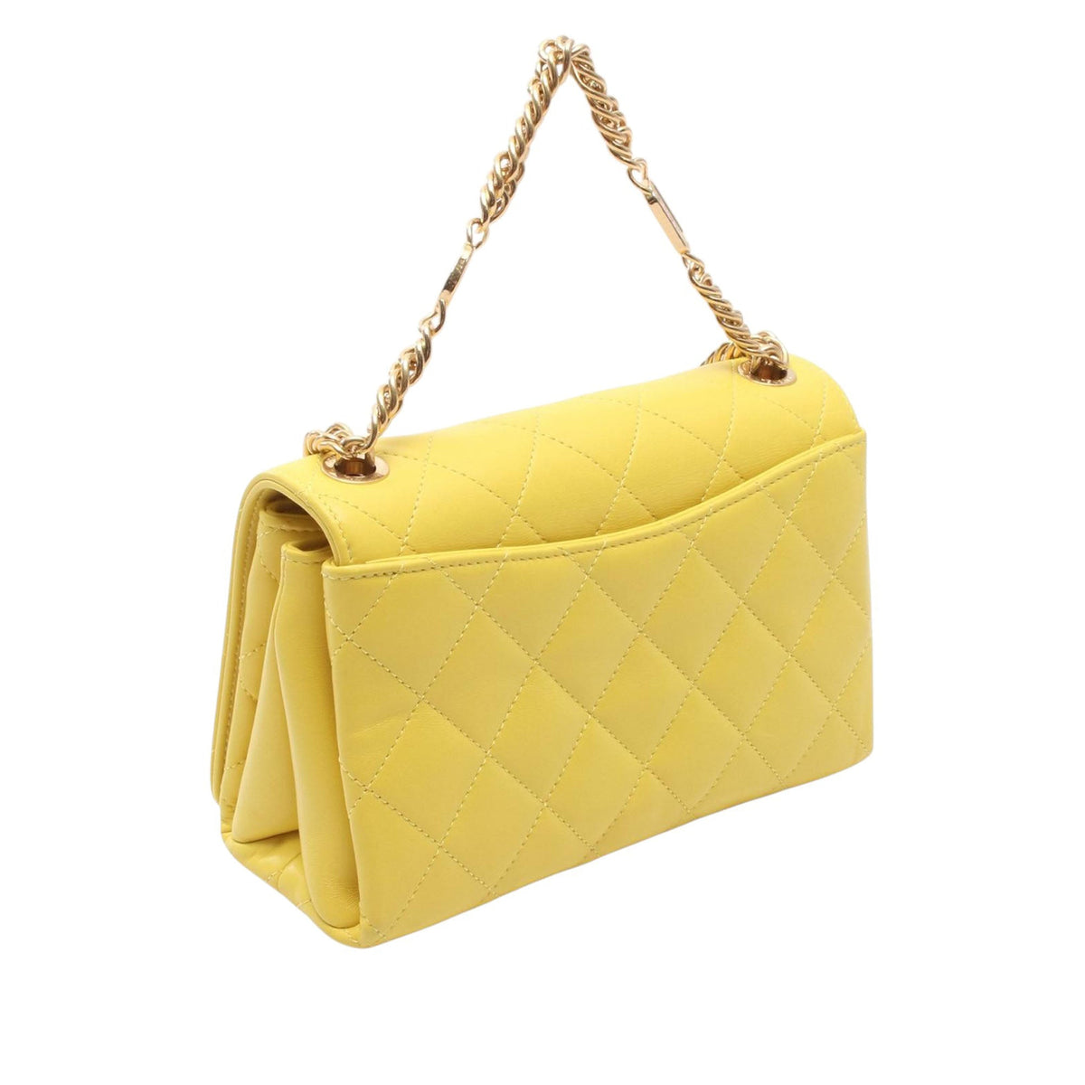 Chanel CC Quilted Lambskin Full Flap