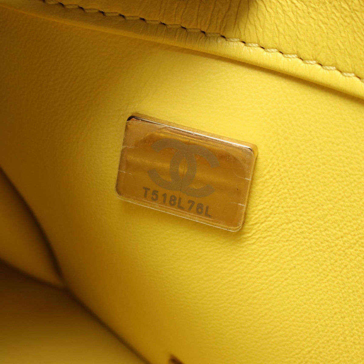Chanel CC Quilted Lambskin Full Flap