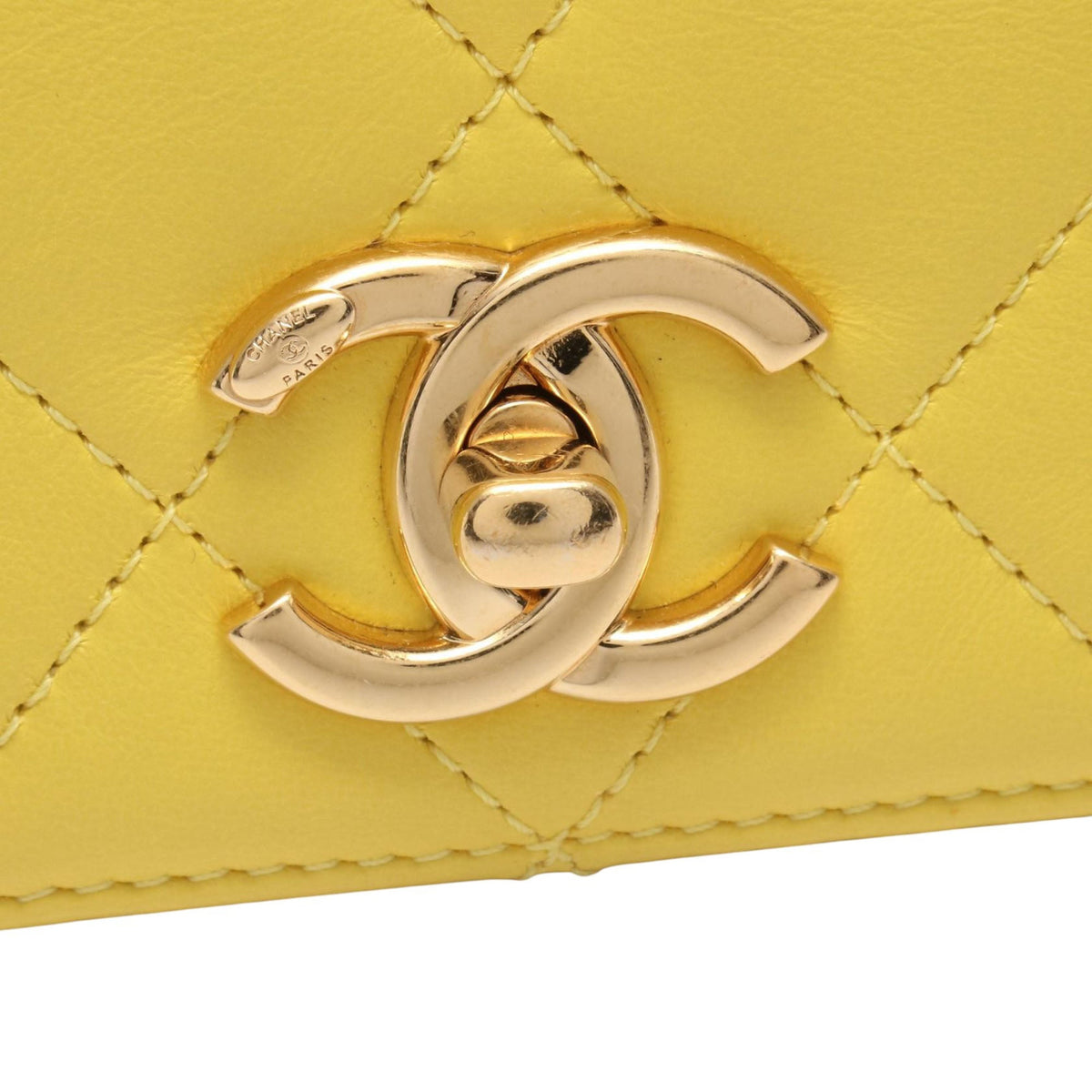 Chanel CC Quilted Lambskin Full Flap