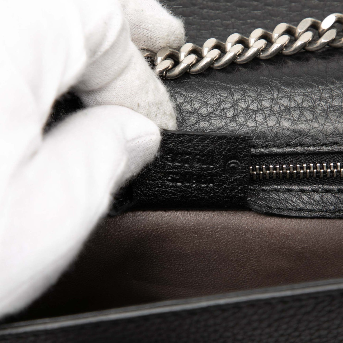 Medium Studded Leather Miss Bamboo Crossbody