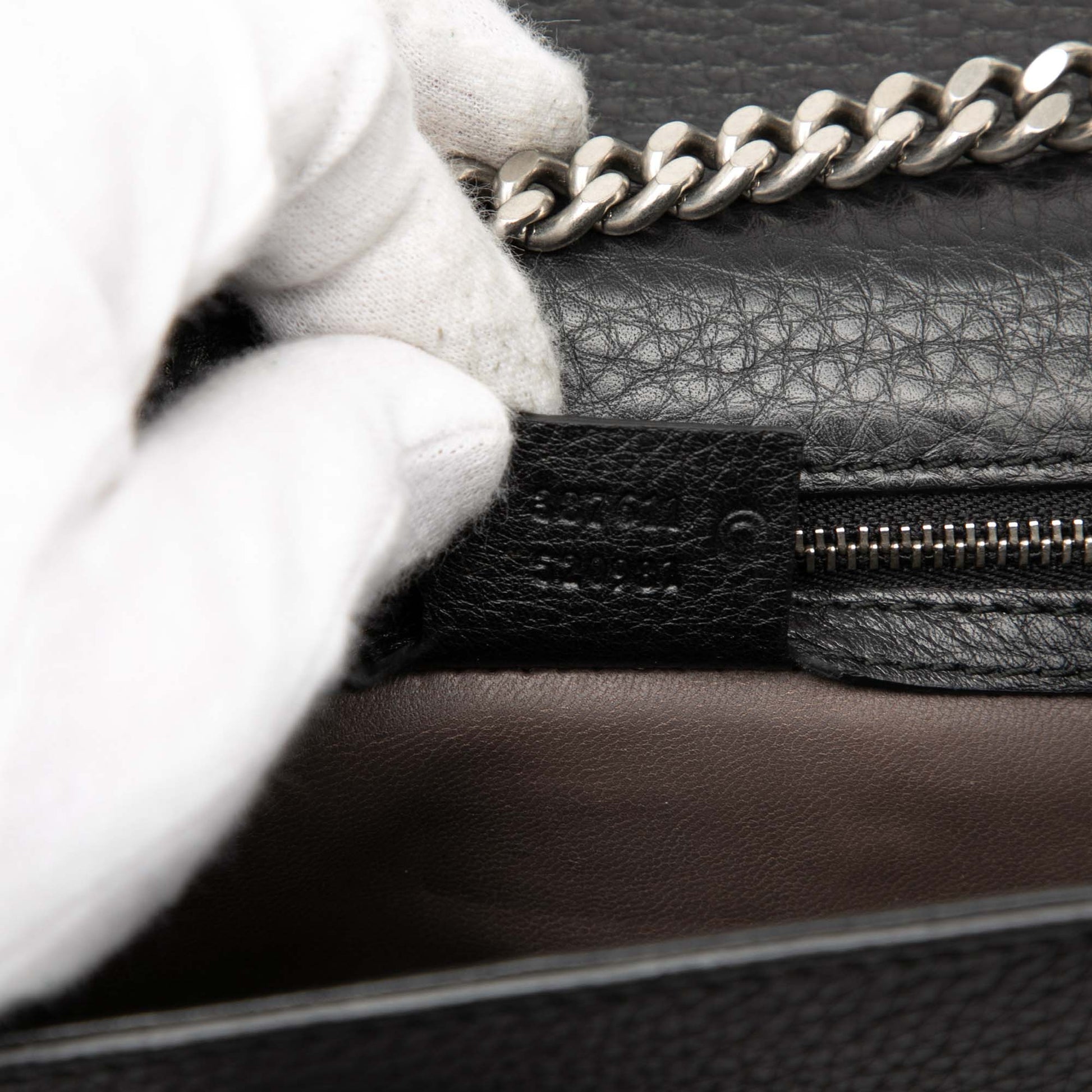Medium Studded Leather Miss Bamboo Crossbody