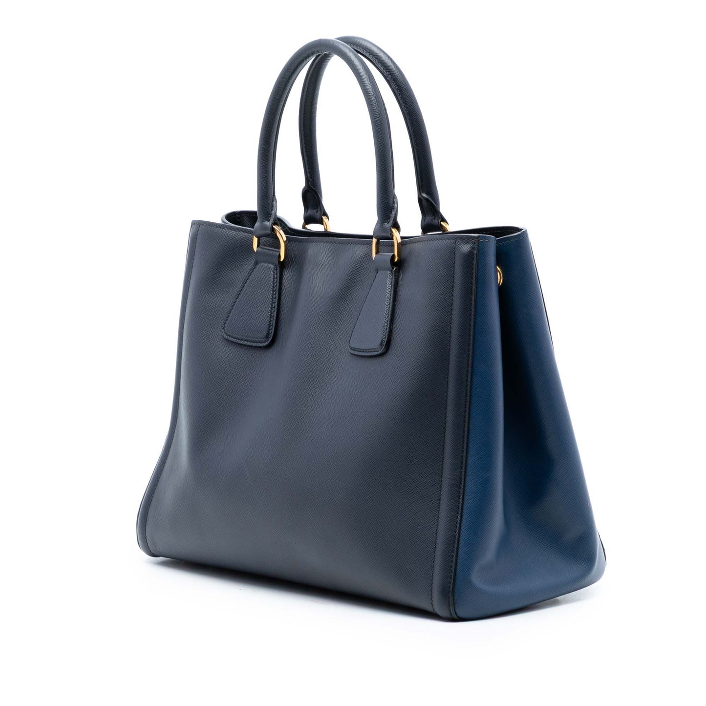 Prada Medium Bicolor Saffiano Lux Galleria Satche
