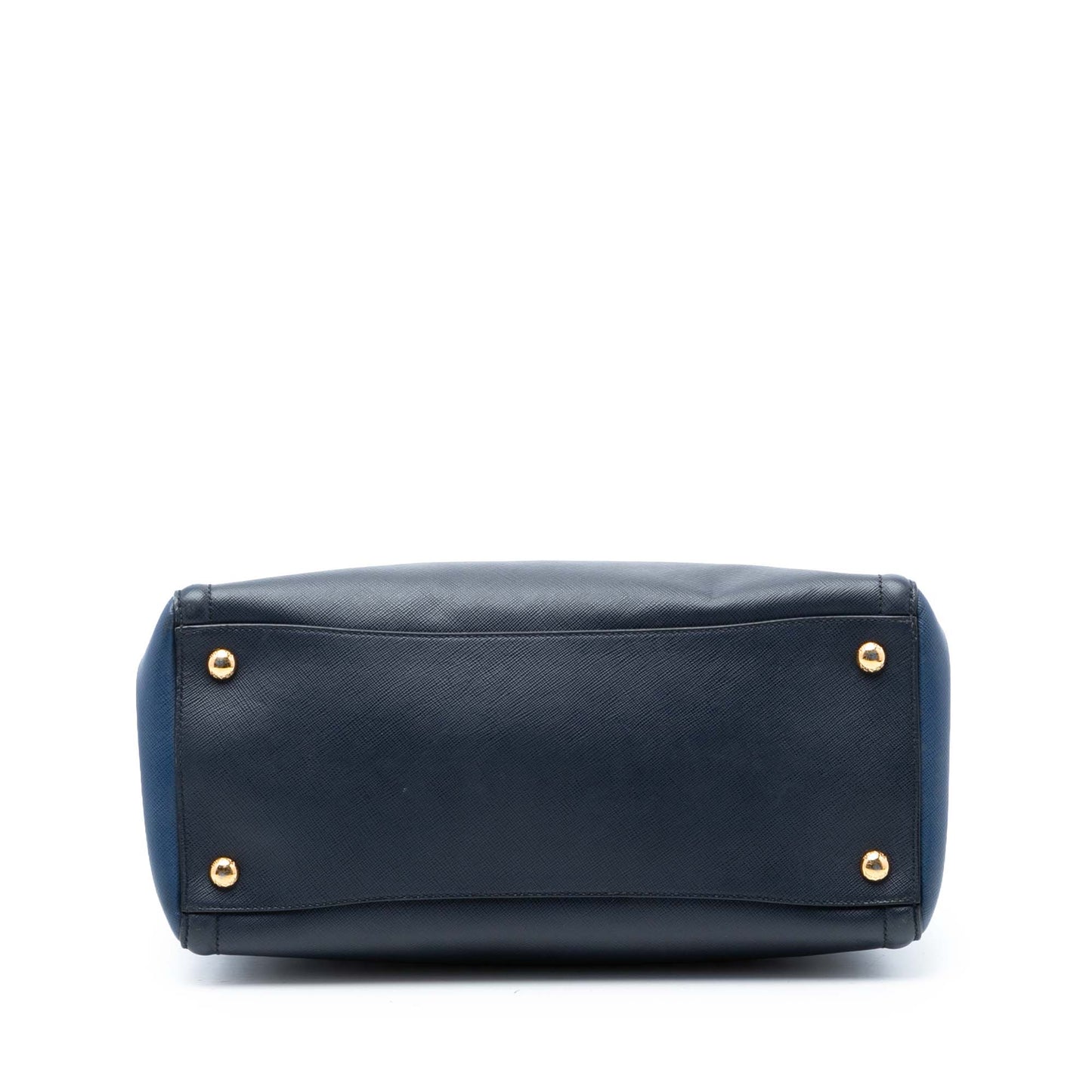 Prada Medium Bicolor Saffiano Lux Galleria Satche