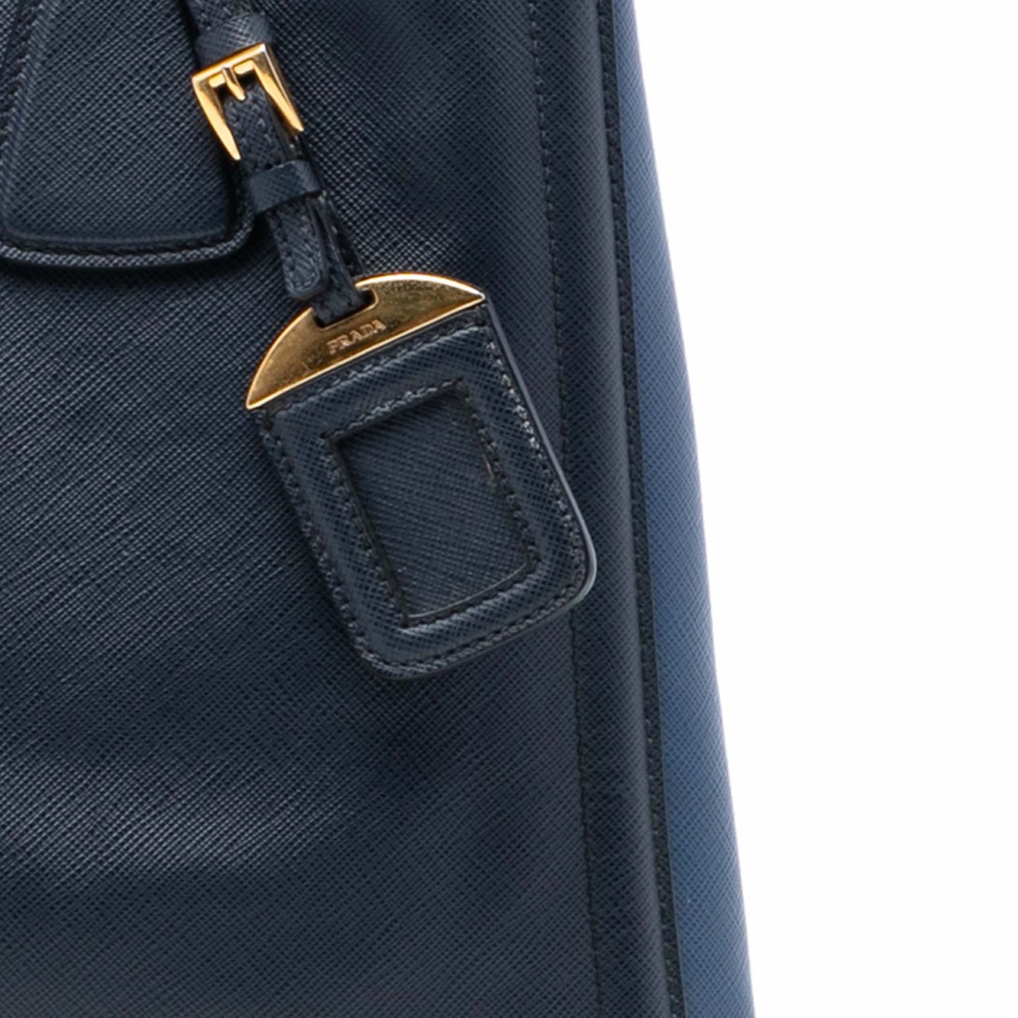 Prada Medium Bicolor Saffiano Lux Galleria Satche