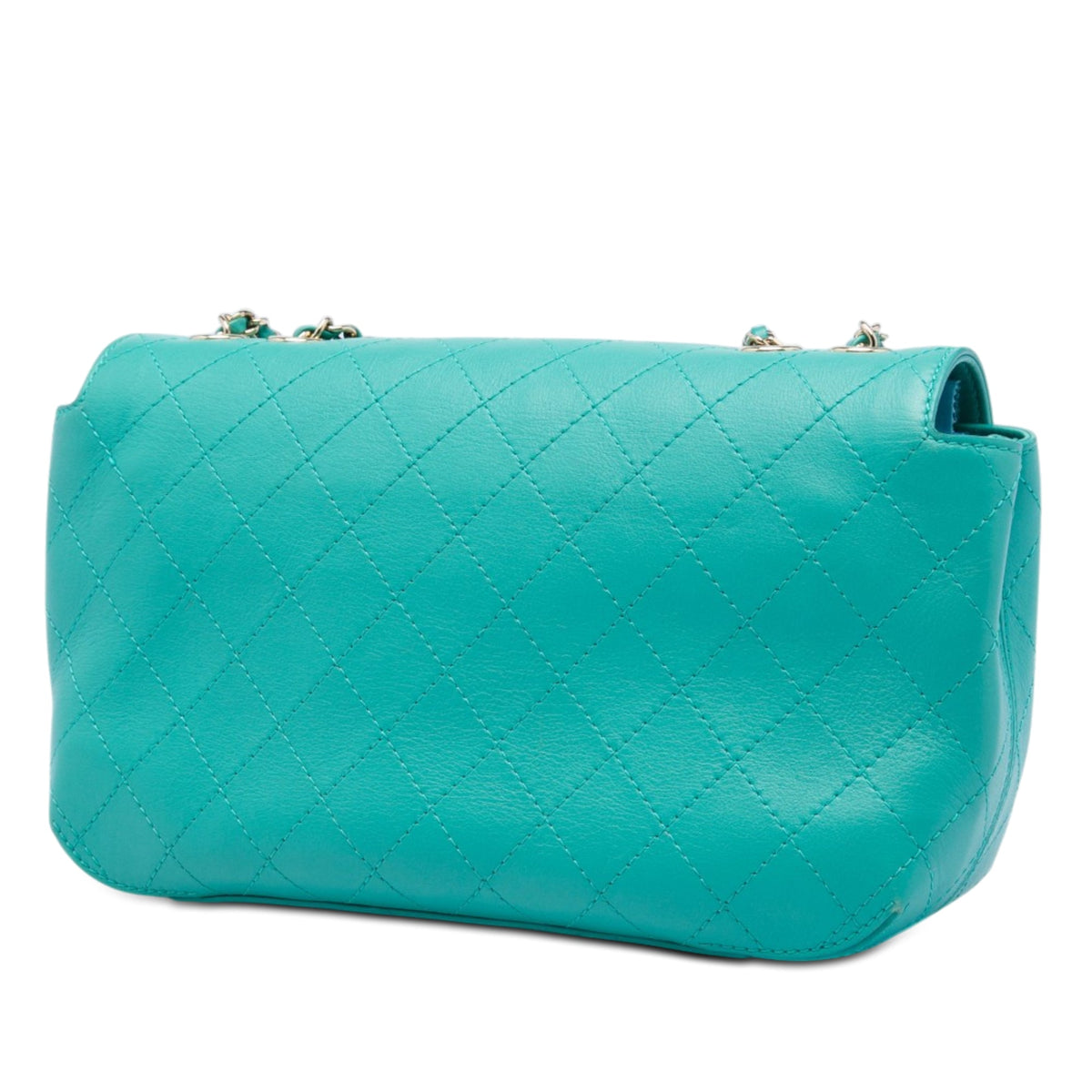 Chanel Medium Stitched Calfskin Covered CC Flap