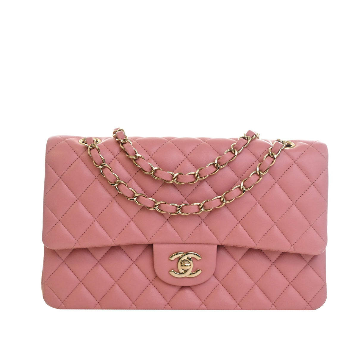 Chanel Medium Classic Lambskin Double Flap