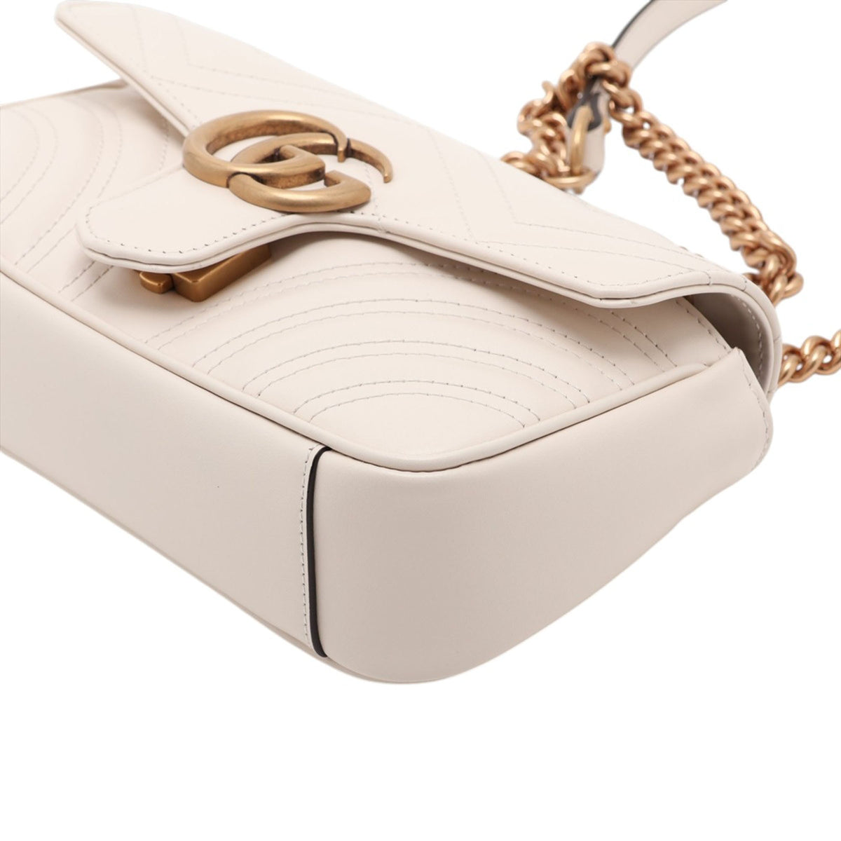 Gucci Small GG Marmont Matelasse Leather Shoulder Bag