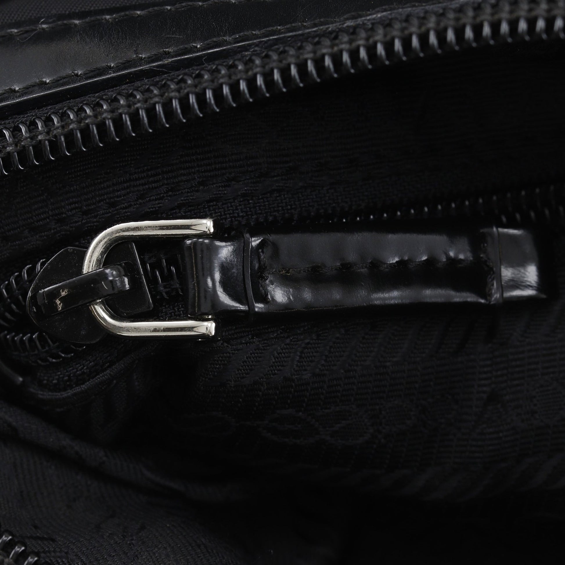 Prada Canapa Logo Tessuto Shoulder Bag