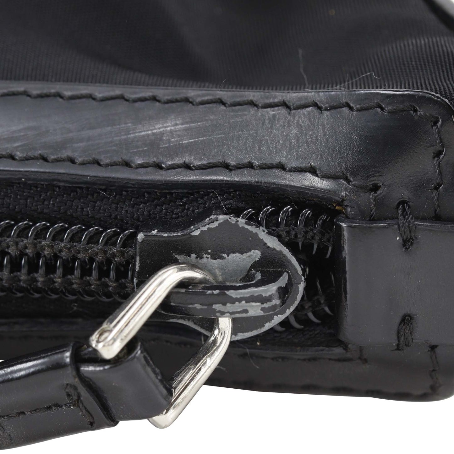 Prada Canapa Logo Tessuto Shoulder Bag