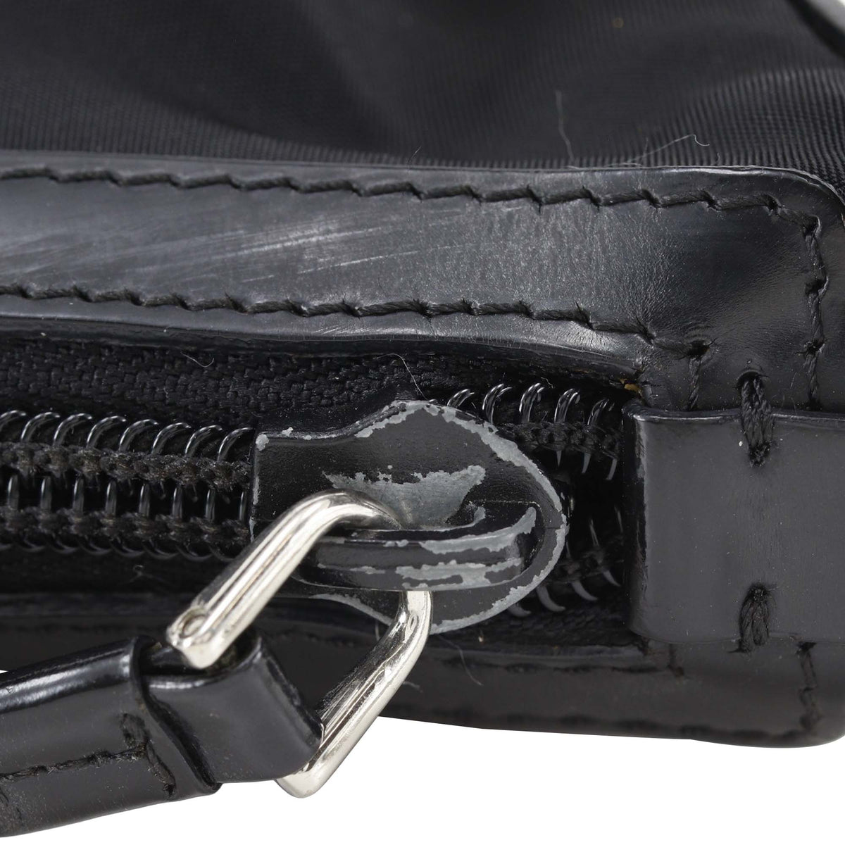 Prada Canapa Logo Tessuto Shoulder Bag