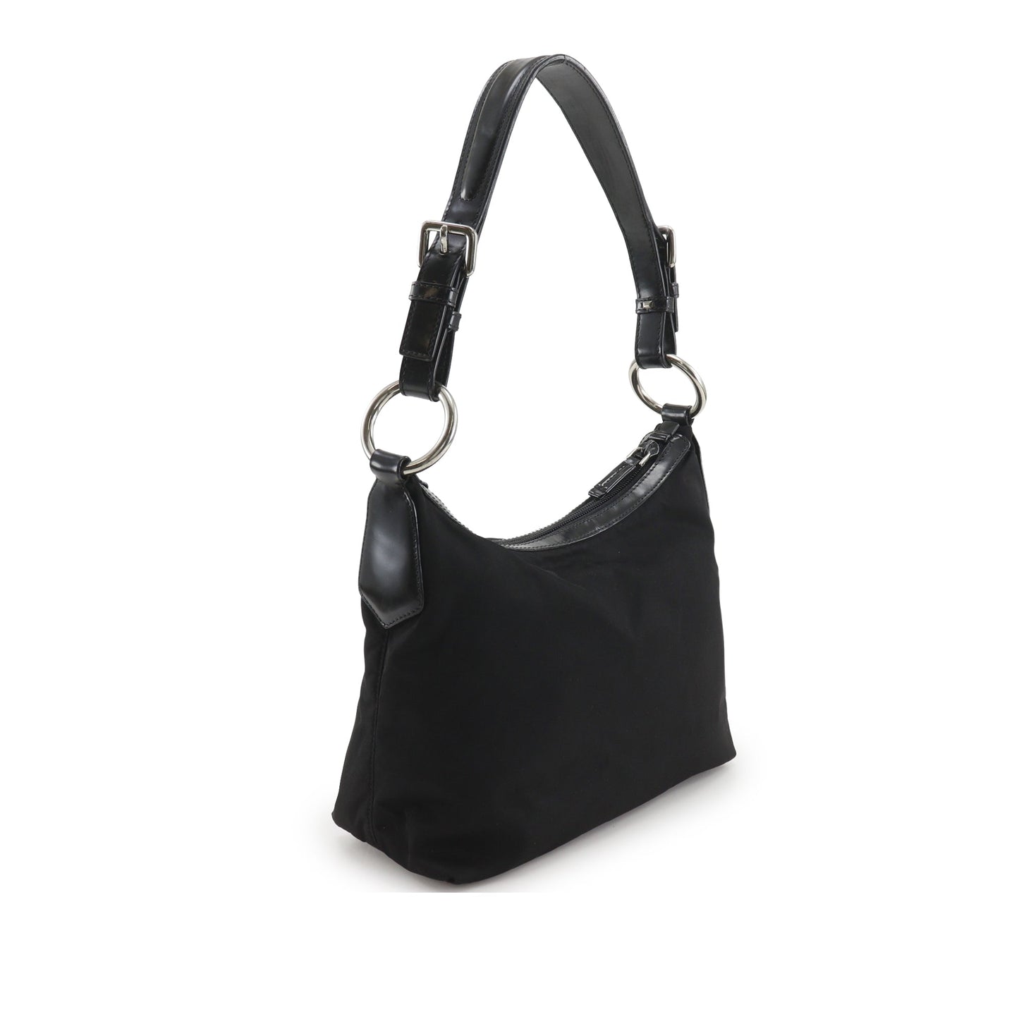 Prada Canapa Logo Tessuto Shoulder Bag