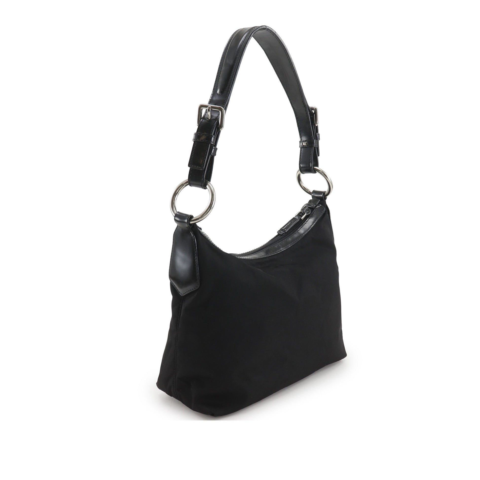 Prada Canapa Logo Tessuto Shoulder Bag