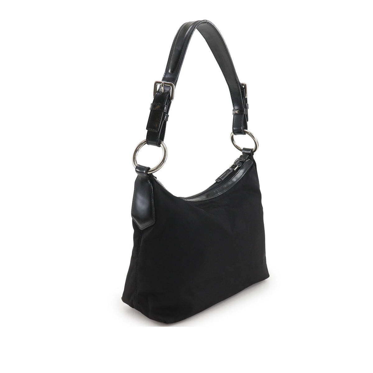 Prada Canapa Logo Tessuto Shoulder Bag
