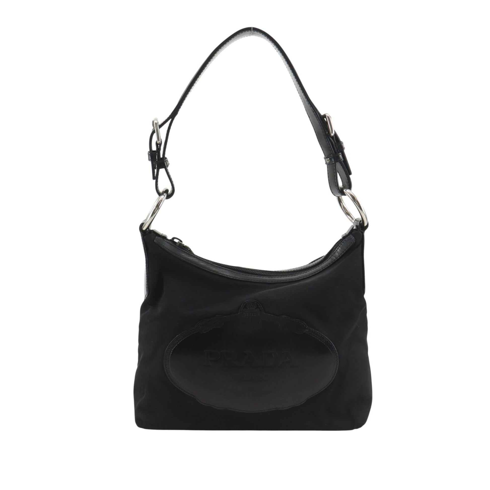 Prada Canapa Logo Tessuto Shoulder Bag