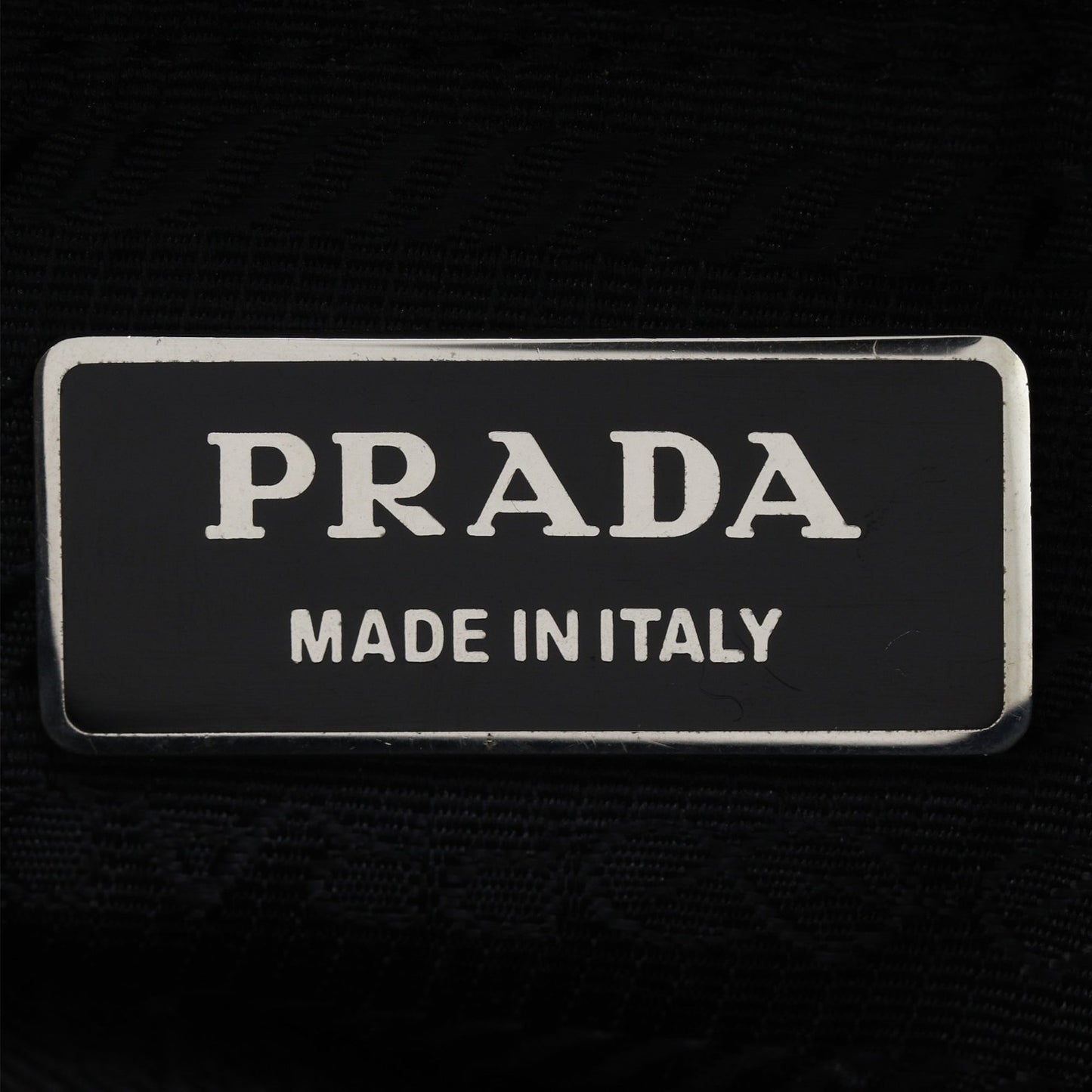 Prada Canapa Logo Tessuto Shoulder Bag