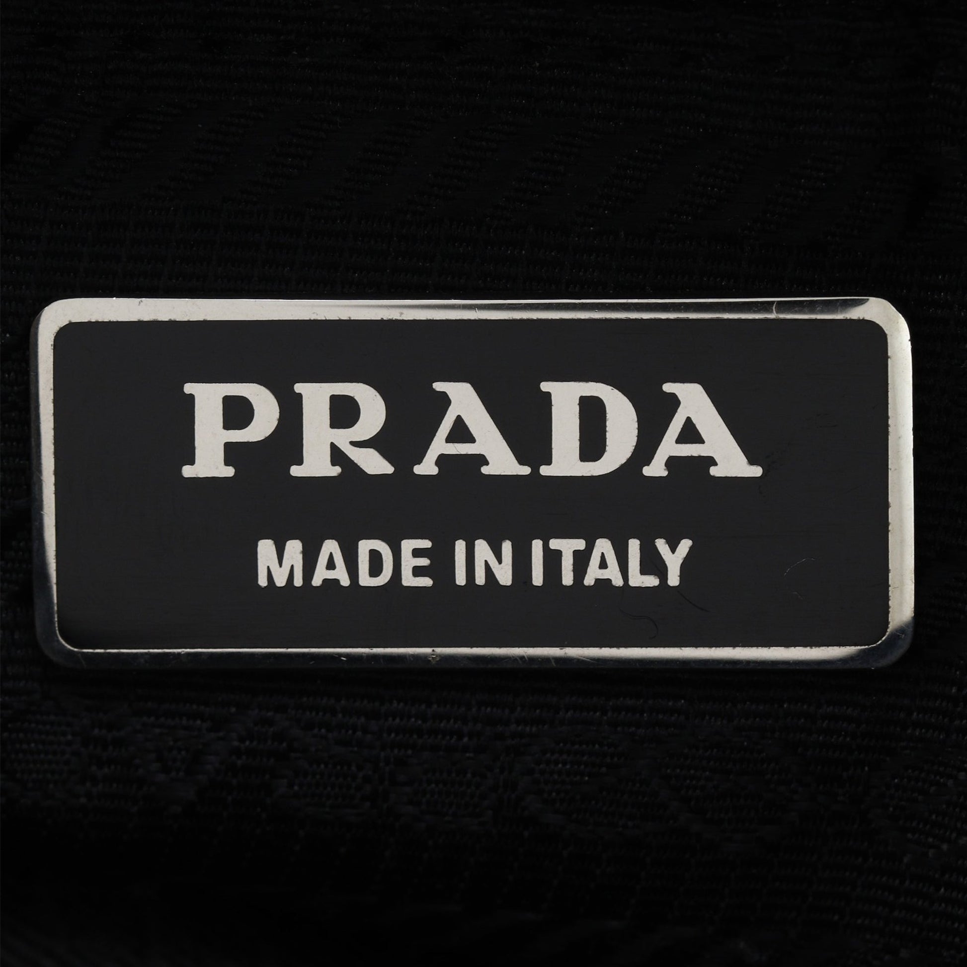 Prada Canapa Logo Tessuto Shoulder Bag