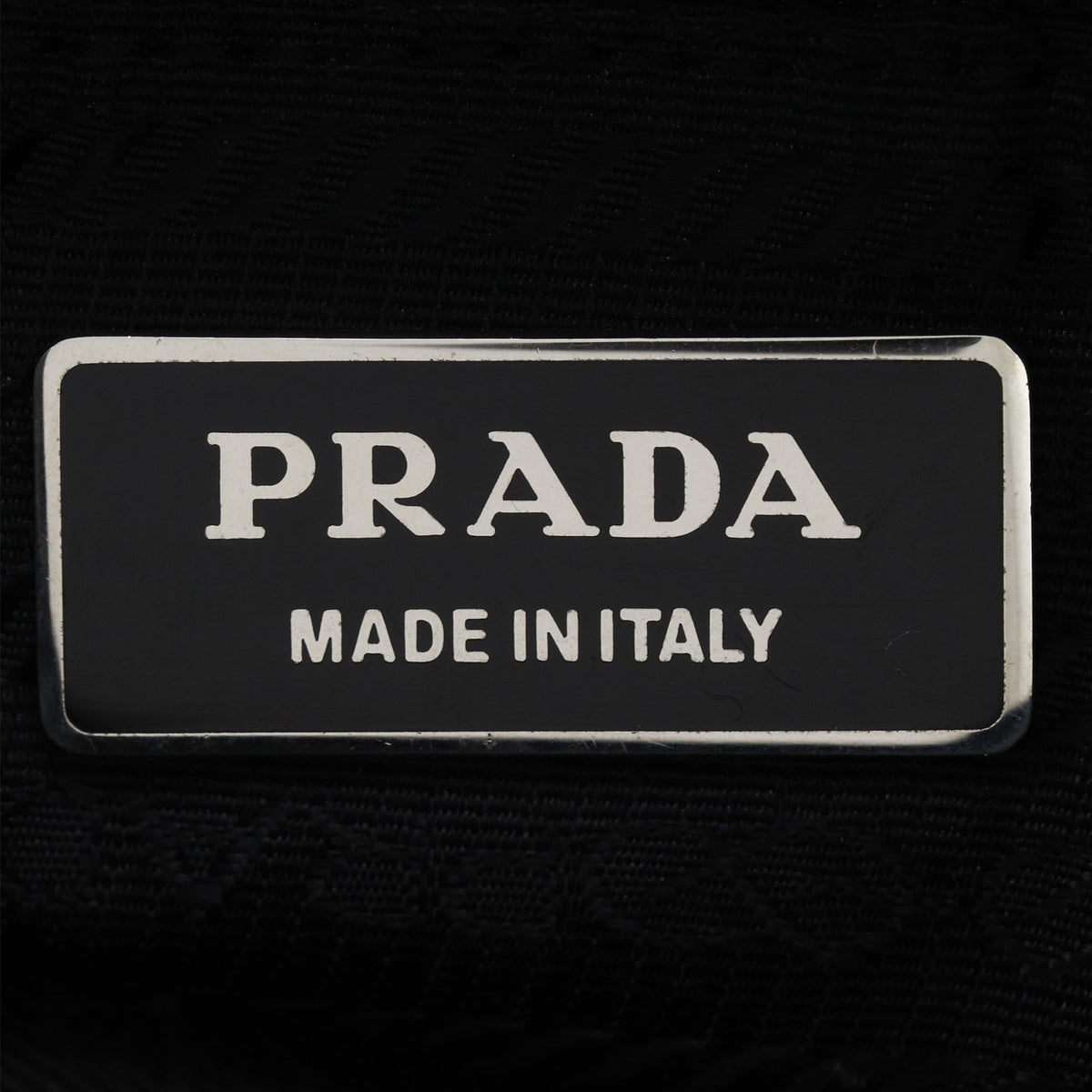 Prada Canapa Logo Tessuto Shoulder Bag