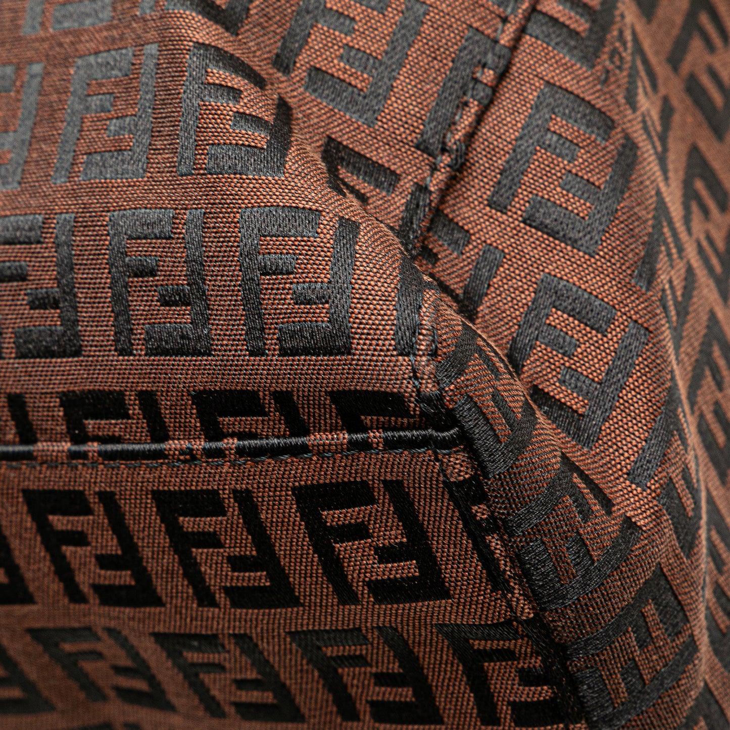 Fendi Zucchino Canvas Tote