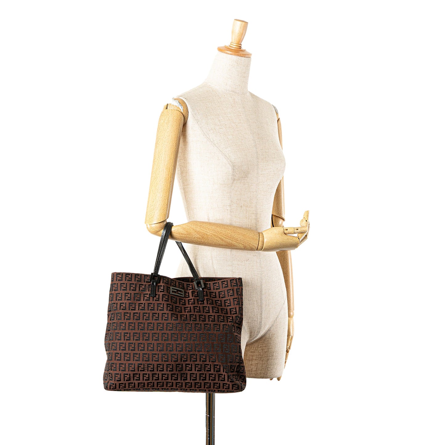 Fendi Zucchino Canvas Tote