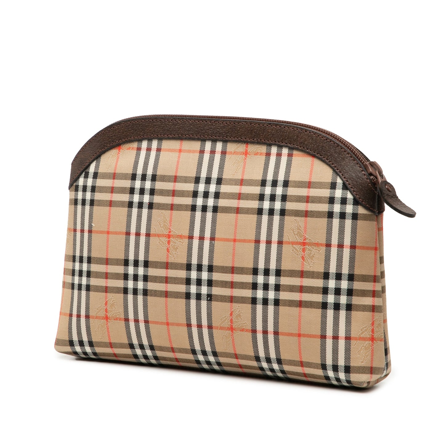 Burberry Haymarket Check Canvas Clutch
