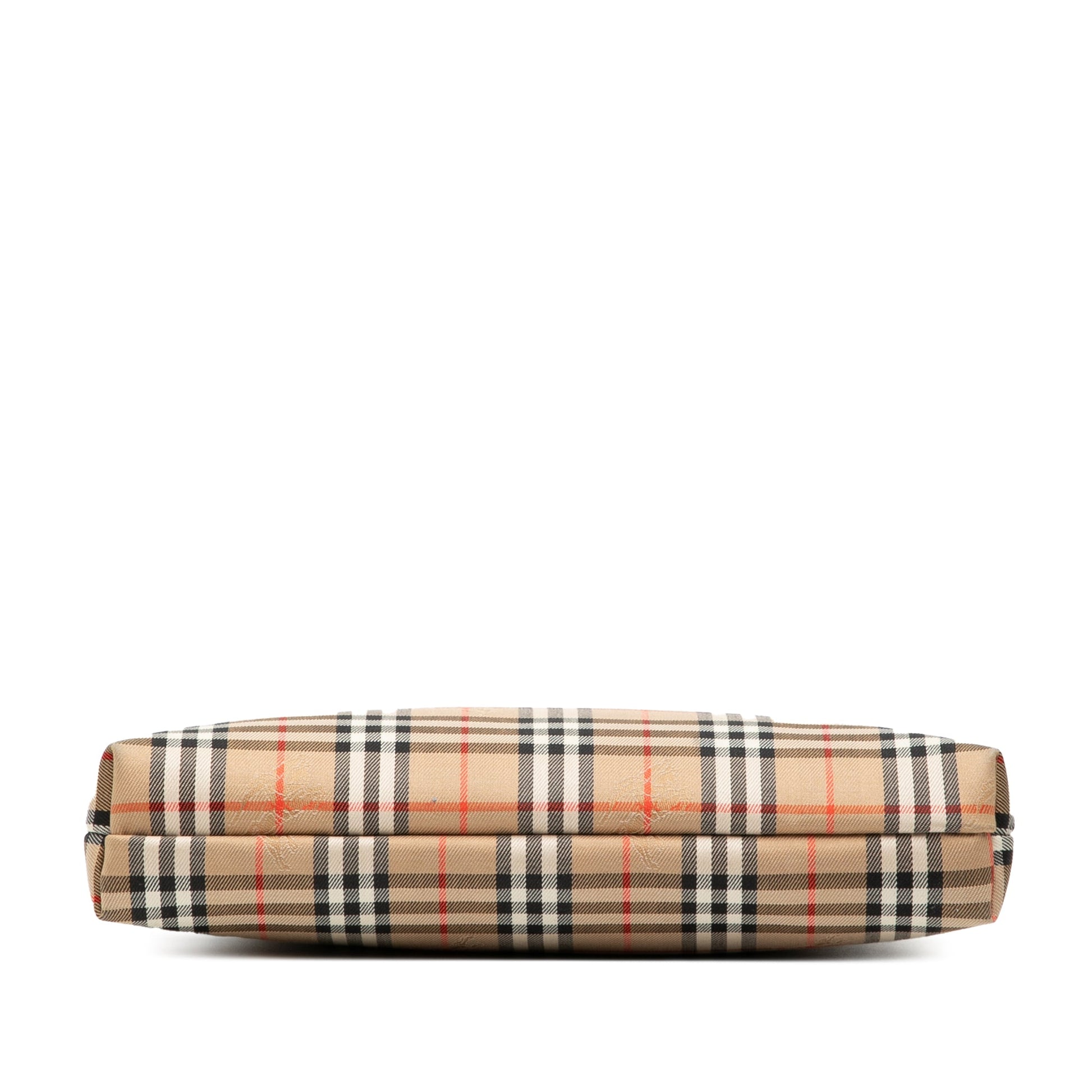 Burberry Haymarket Check Canvas Clutch