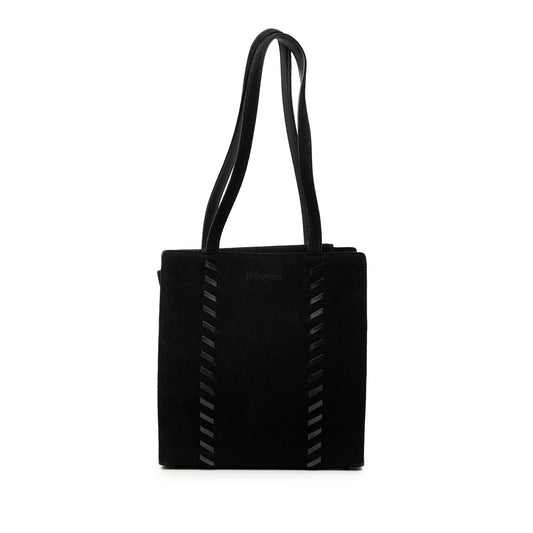 Saint Laurent Suede Stitch Tote