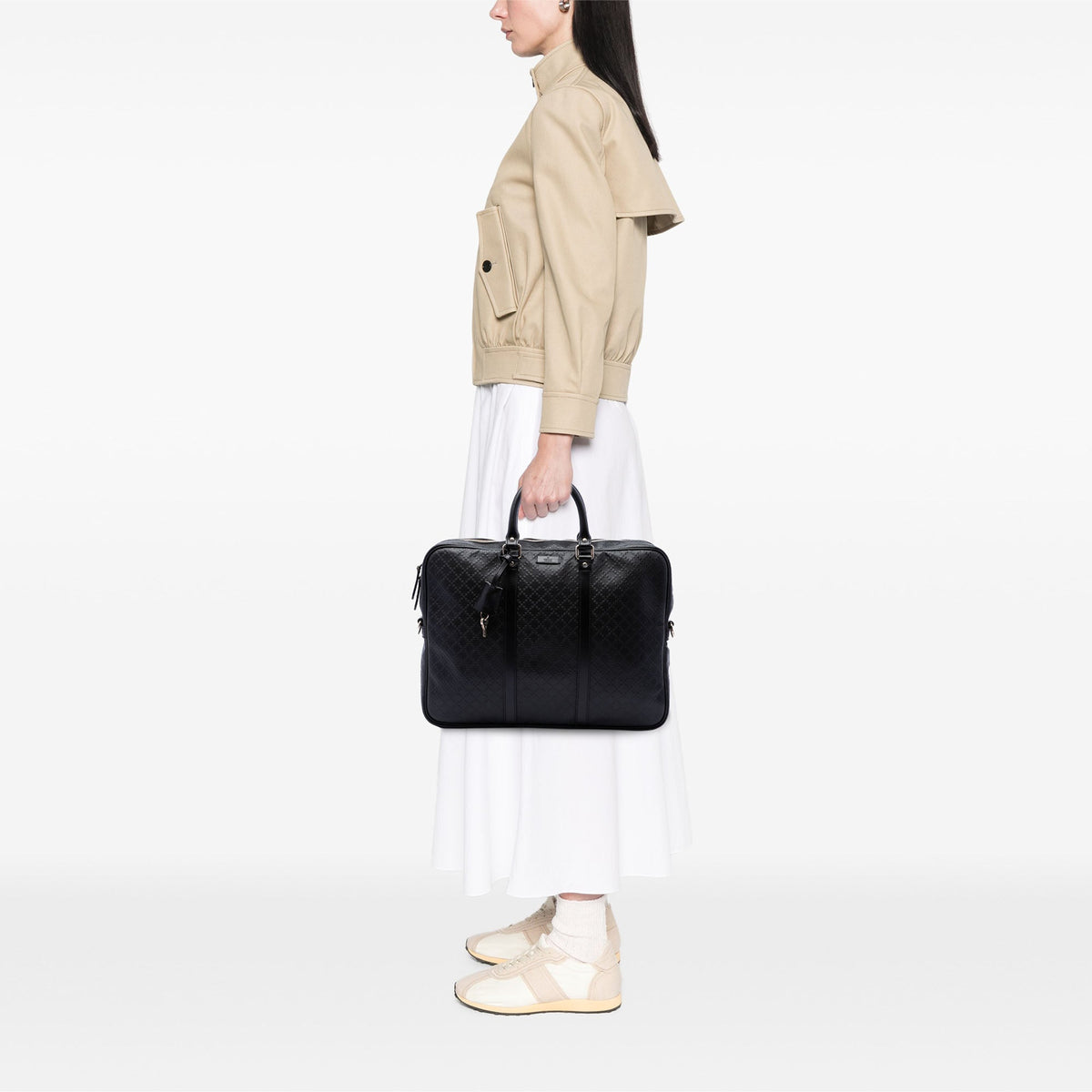 Gucci Diamante Calfskin Business Bag