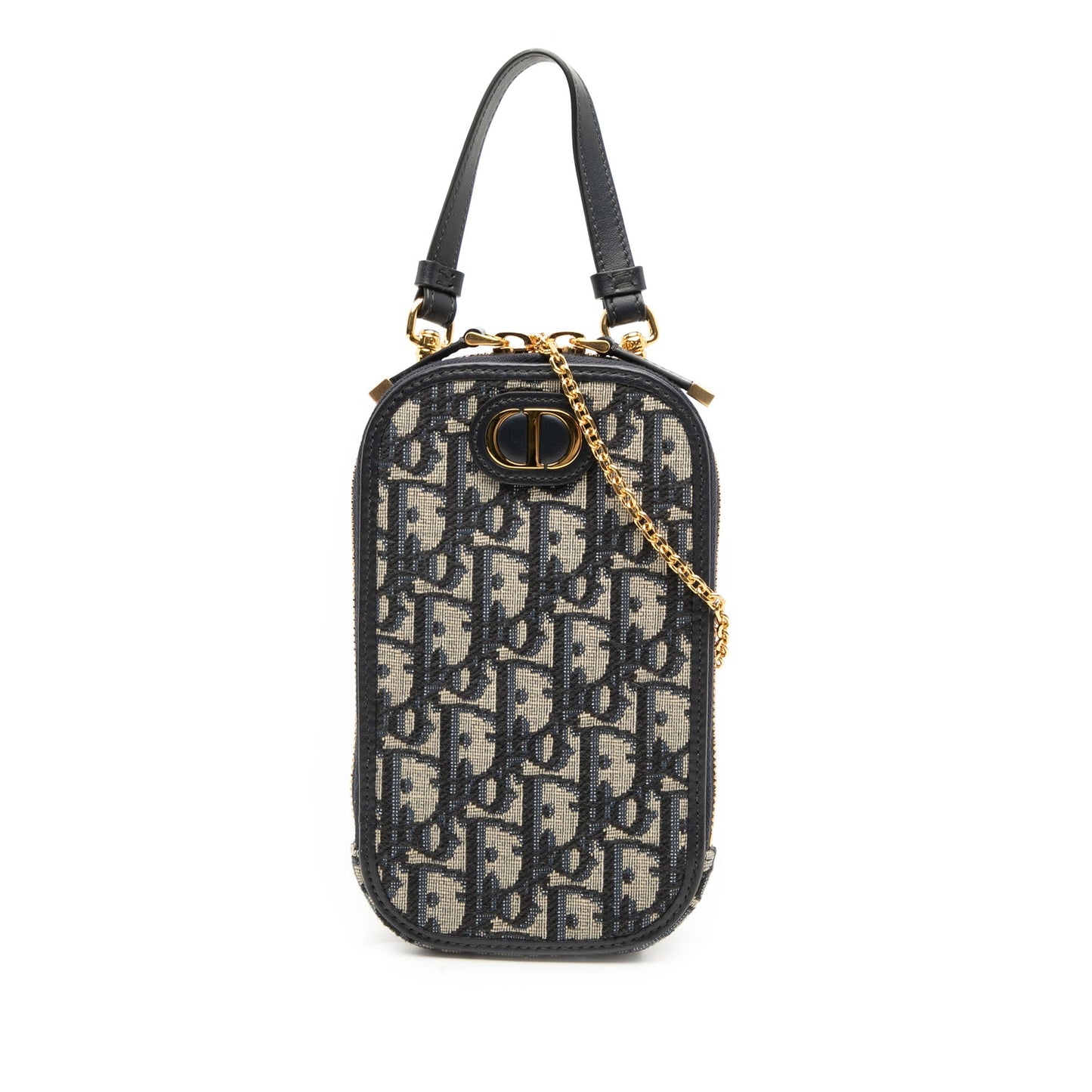Dior Oblique Canvas 30 Montaigne Call in Dior Phone Holder