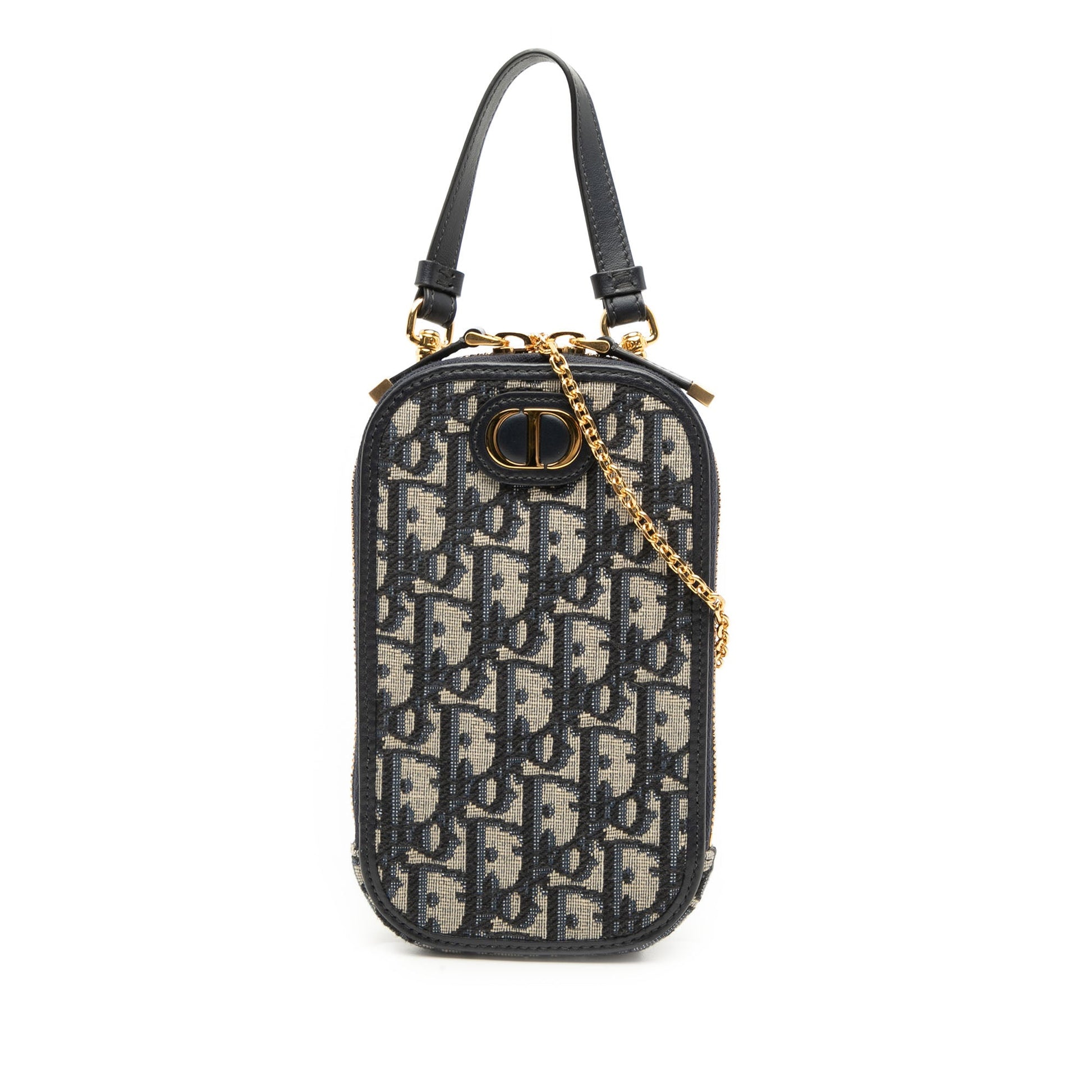 Dior Oblique Canvas 30 Montaigne Call in Dior Phone Holder