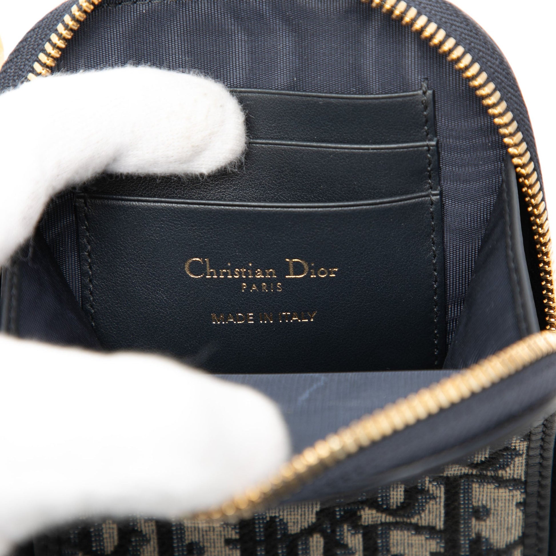 Dior Oblique Canvas 30 Montaigne Call in Dior Phone Holder