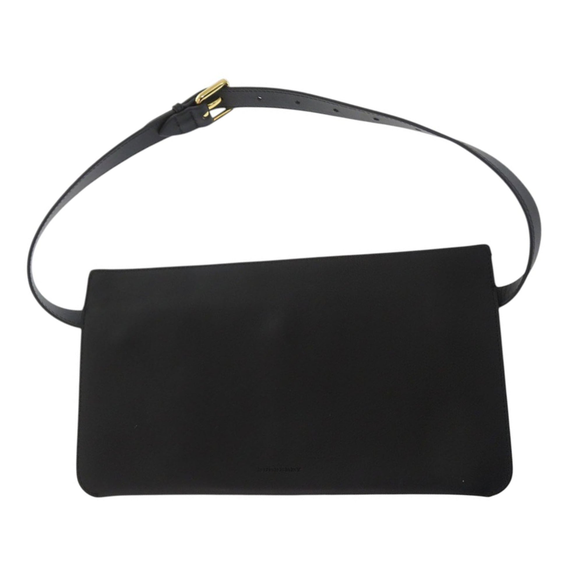 Leather Slim Belt Bag