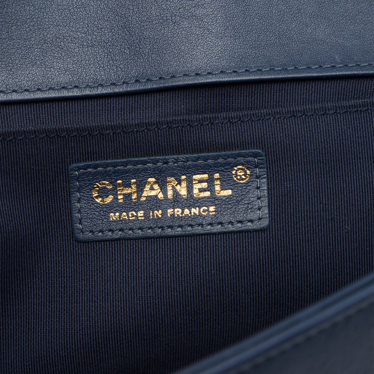 Chanel Old Medium Quilted Lambskin Boy Flap