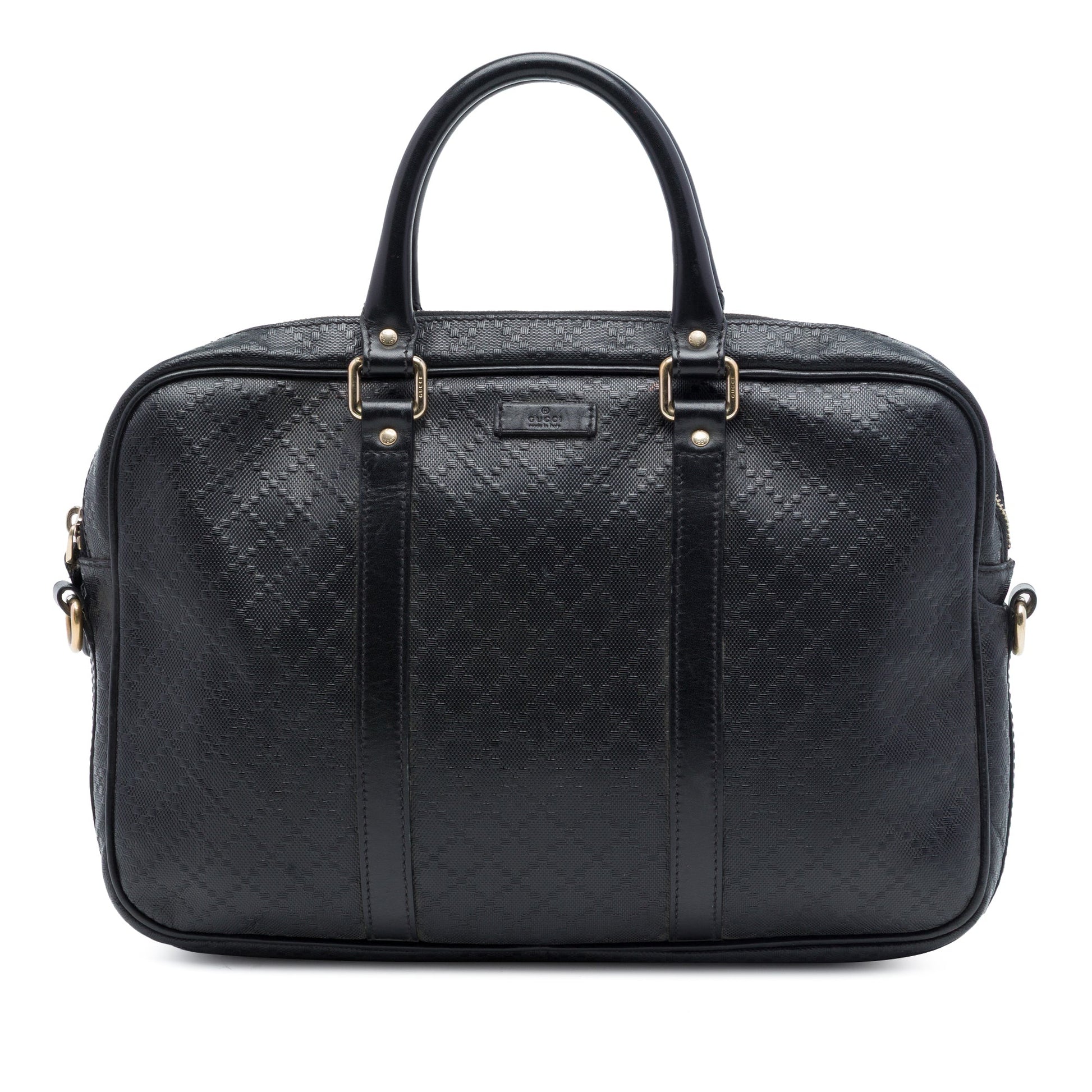 Gucci Medium Diamante Calfskin Bright Business Bag