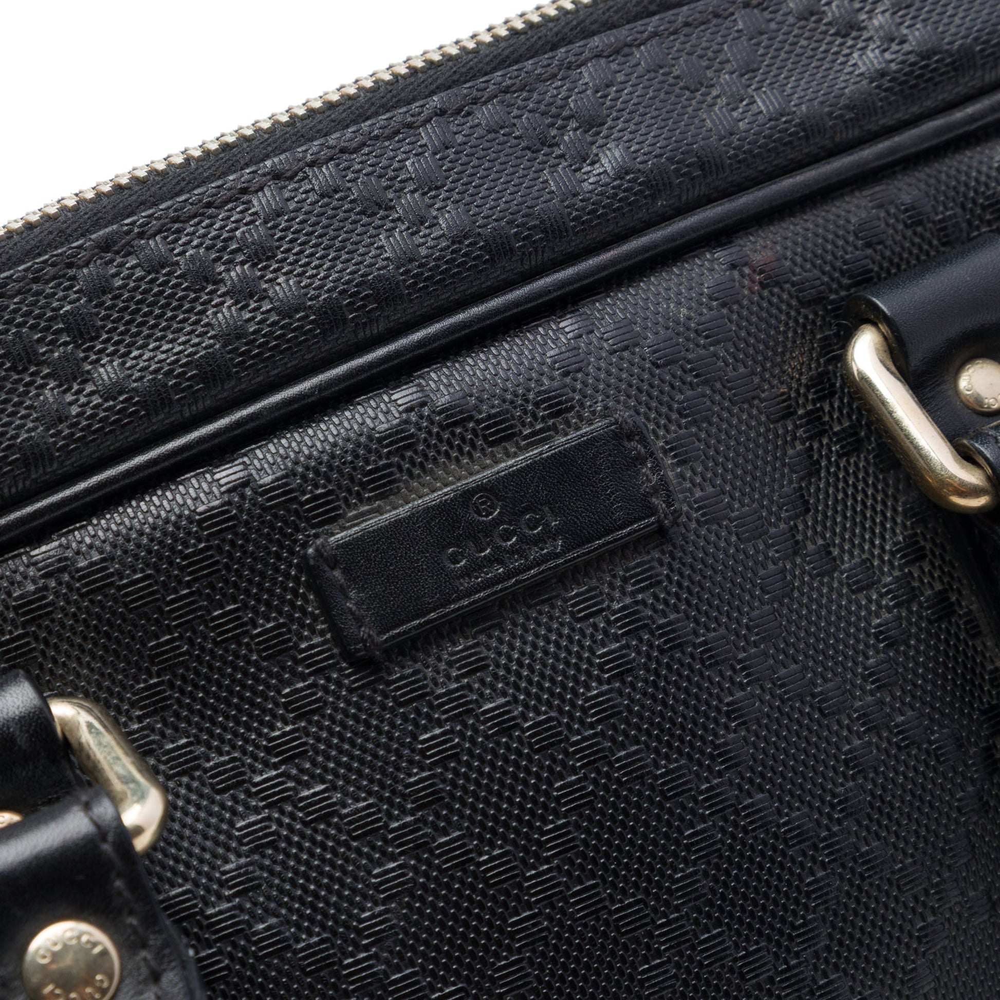 Gucci Medium Diamante Calfskin Bright Business Bag