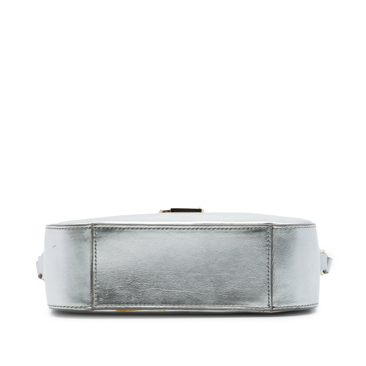 Saint Laurent Small Metallic Calfskin Classic Monogram Camera Bag