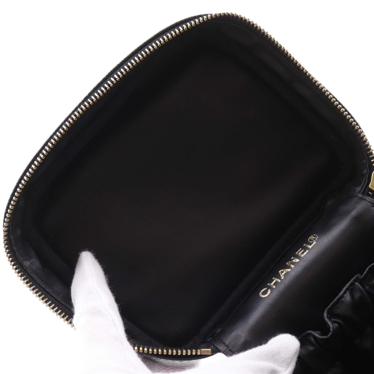 Chanel CC Caviar Vanity Bag