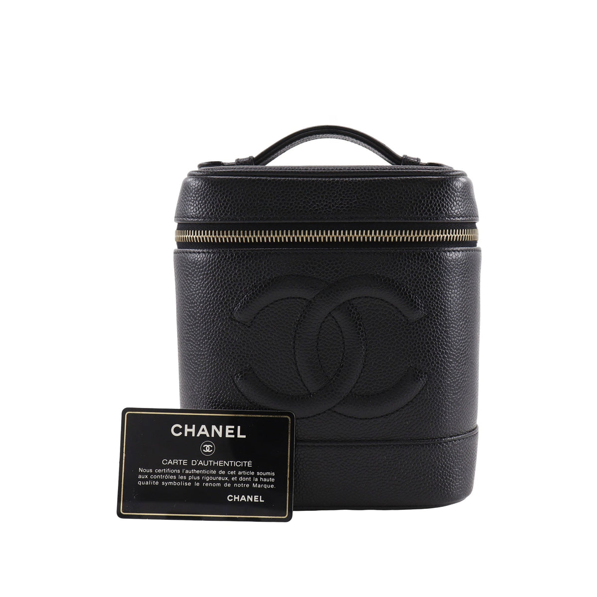 Chanel CC Caviar Vanity Bag