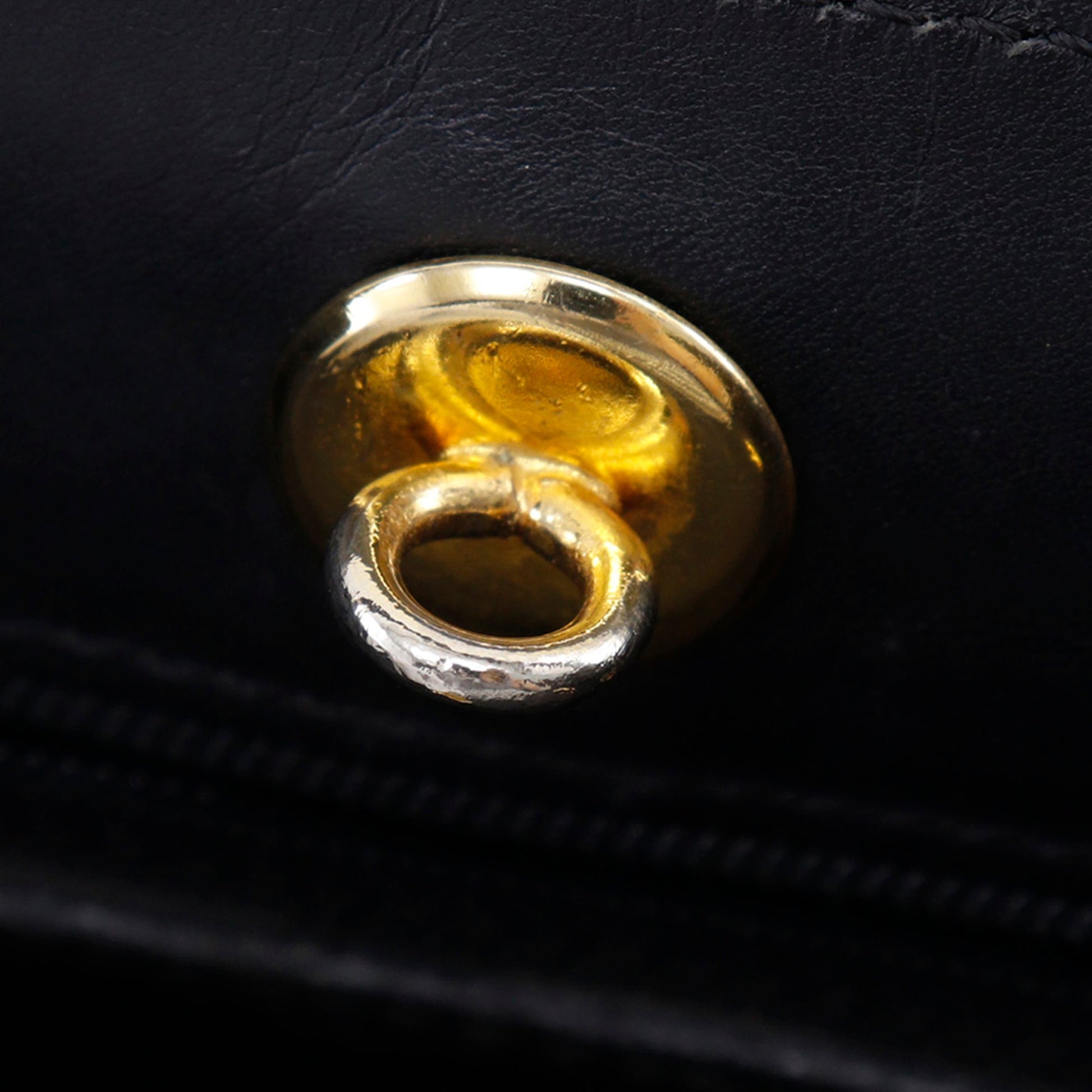Ferragamo Nylon Tiered Grosgrain Vara Satchel