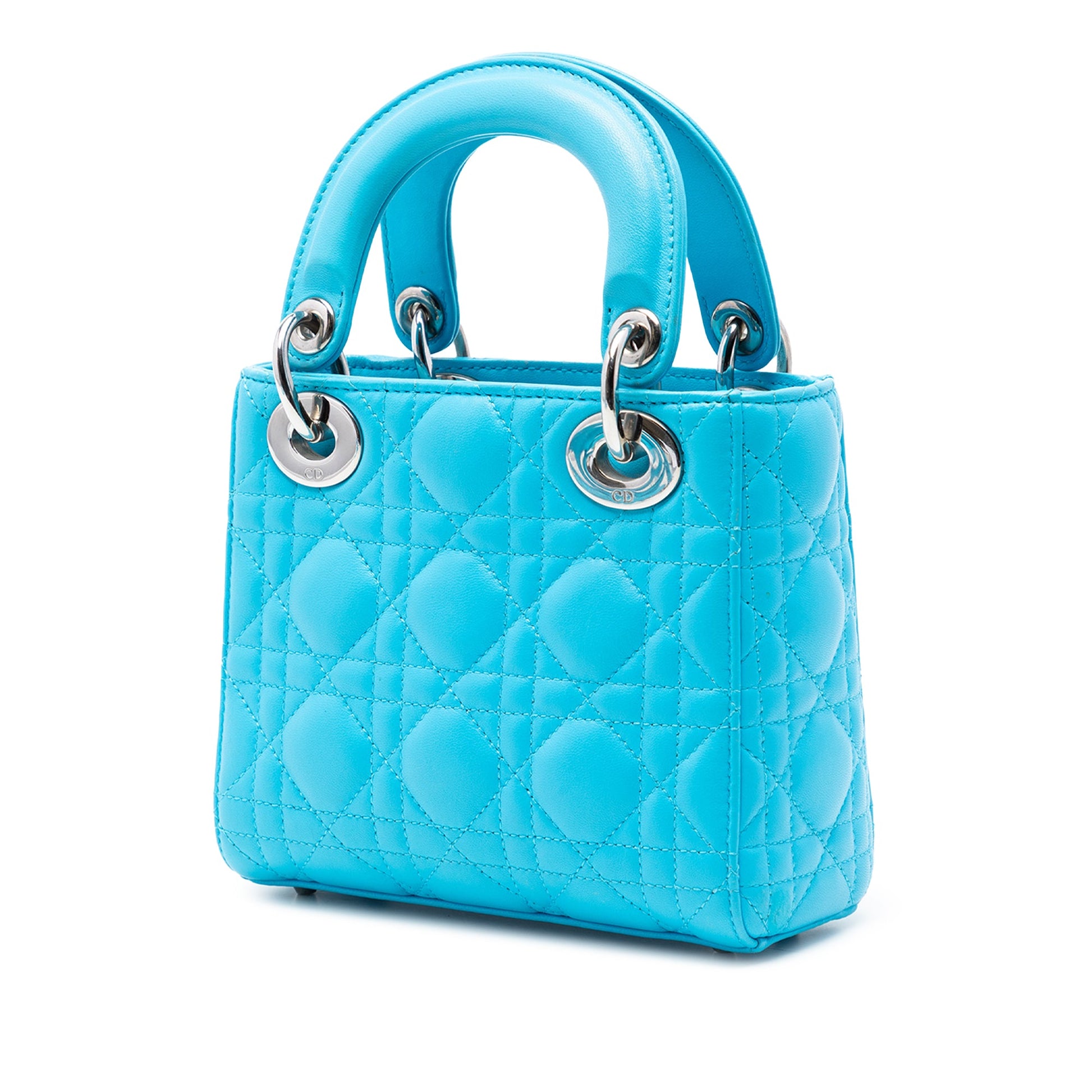 Dior Mini Lambskin Cannage Lady Dior