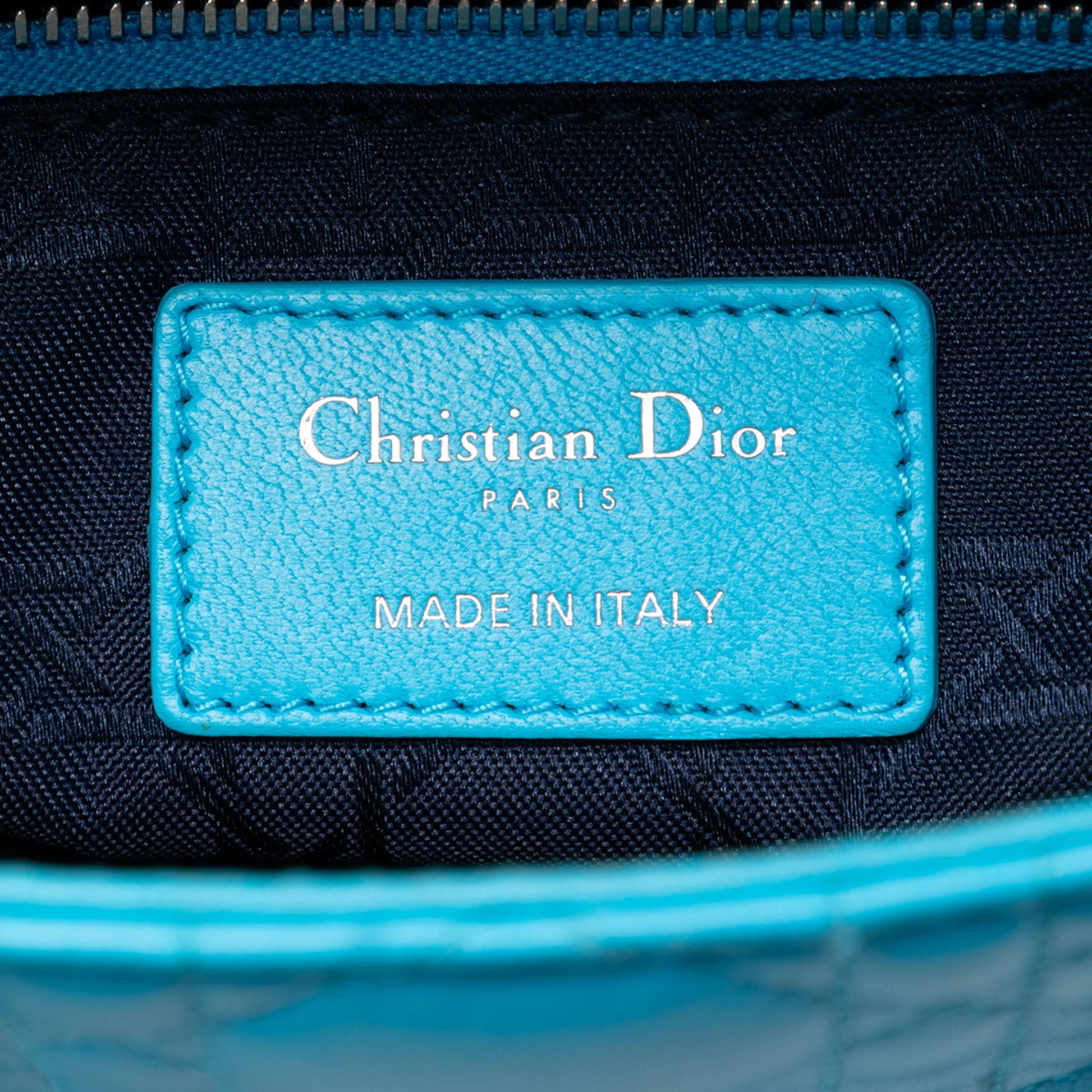 Dior Mini Lambskin Cannage Lady Dior