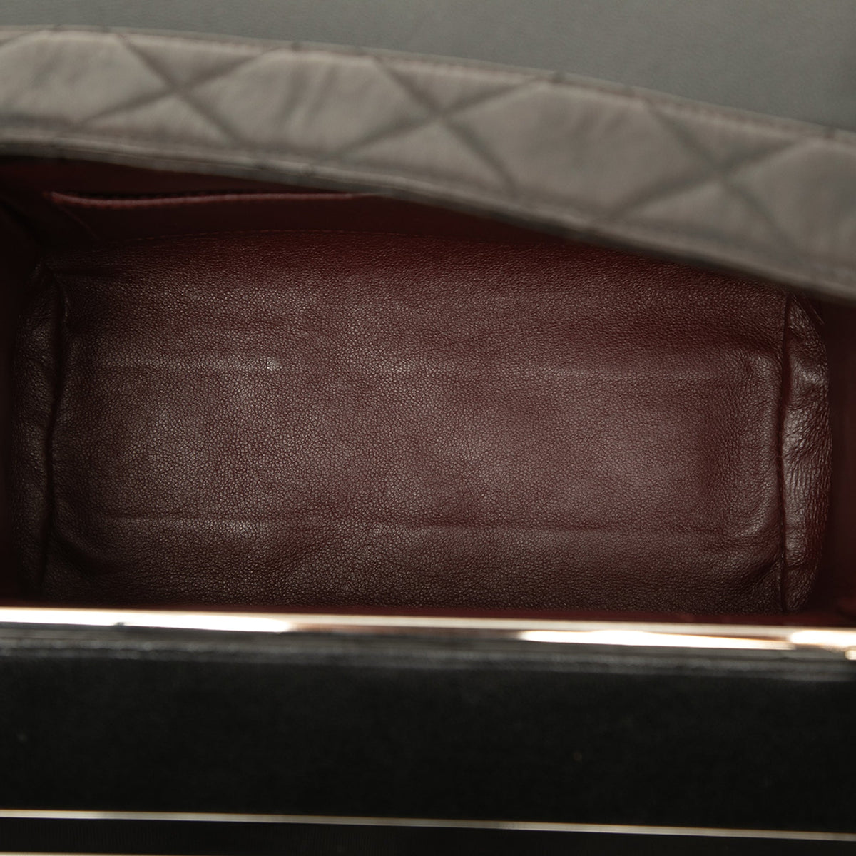 Chanel Quilted Lambskin Box Vanity Bag — Black