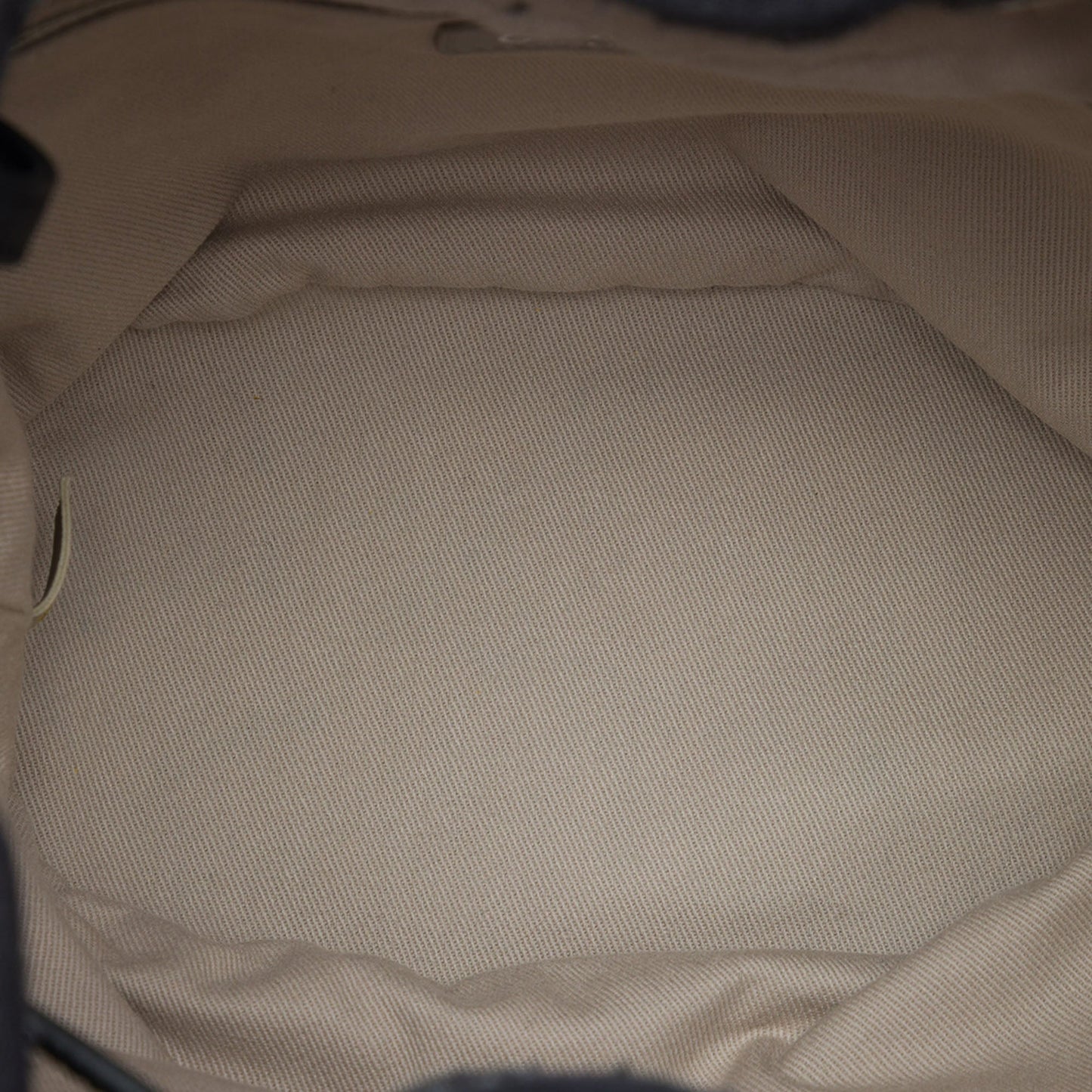 Chanel Canvas and Wool Striped Deauville Drawstring Bucket Bag